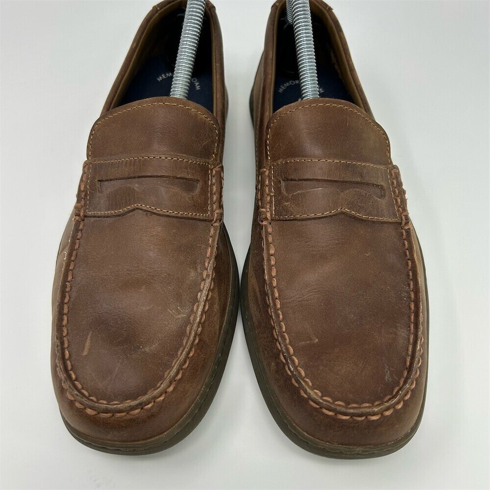 Sperry Top-Sider Men's Penny Loafers Brown Slip-On Moc Toe Memory Foam Size 8.5 - Picture 5 of 12